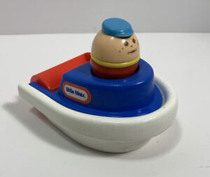 Vintage Little Tikes Tug Boat Chunky People Fisher Price