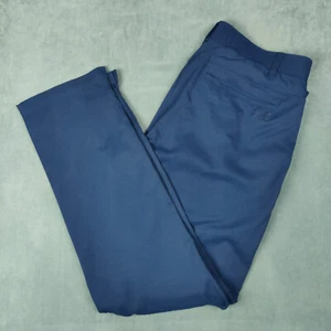 Under Armour Golf Pants Mens 34x32 Blue Showdown Performance Stretch Wicking - Picture 1 of 11