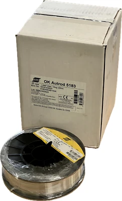 ESAB Aluminium Schutzgas Schweißdraht AlMg4,5Mn MIG 1,0 mm 2 kg D200 Alu AlMg