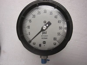 Calibre 0-60 PSI EE. UU. calibre solfrunt montaje bajo 1933 * - Imagen 1 de 2