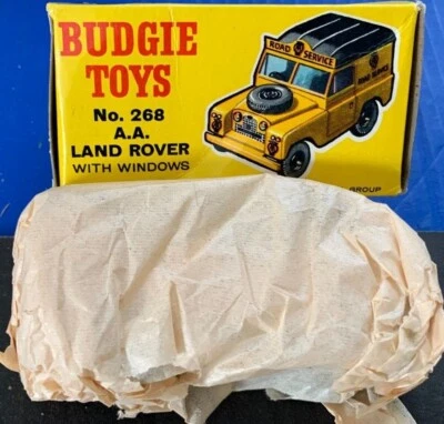 Budgie Toys #268 A.A. Land Rover Morris & Stone England 1959 muy raro como nuevo Foto 1 de 4