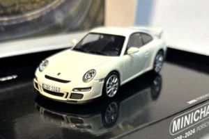 1:43 MINICHAMPS 2006 PORSCHE 911 997 I GT3 Sport Auto white LE 525 400065402 - Picture 1 of 8