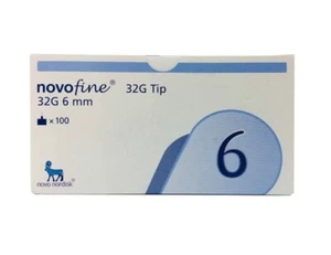 NovoFine 6mm PenTips 32G 100 Pieces - Picture 1 of 1