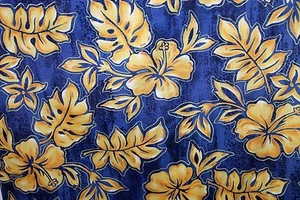 Royal Creations Herren Große L Hawaii Aloha Hemd Hibiskus Blumen Floral  - Bild 1 von 6