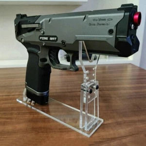 Soporte de exhibición de revólver para pistola premium/soporte para armas/portapistola transparente/ajustable - Imagen 1 de 6