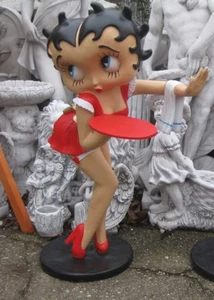BETTY BOOP Figur Kellnerin 90 cm Werbefigur Pin Up Girl Figur USA Dekoration ne - Bild 1 von 2