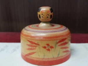 b.1936 OIZUMI Kiyomi Traditional Yajiro Ejiko Kokeshi Japanese Doll /S1 - Bild 1 von 10