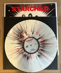 LP:  STARCHILD - Steamroller  CANADIAN HARD ROCK METAL WHITE SPLATTER VINYL - Foto 1 di 3