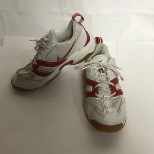 Nike 312752-101 Women's Athletic Walking Tennis Pickle ball Shoes Size 9 Red - Picture 1 of 6