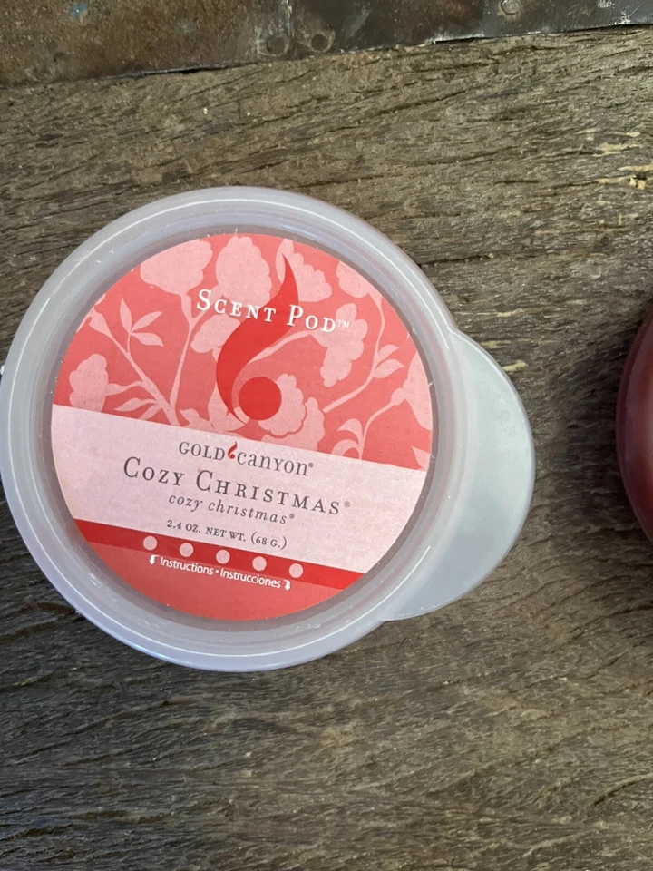 RARO! Nuevo GOLD CANYON SCENT POD 2.4 oz (tamaño completo)- Acogedora Navidad Foto 1 de 2