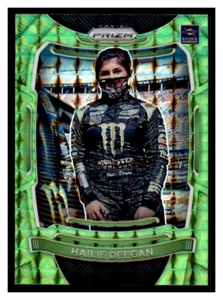 2021 Panini Prizm Racing #35 HAILIE DEEGAN Green Reactive Rookie (ref 138607) - Picture 1 of 2