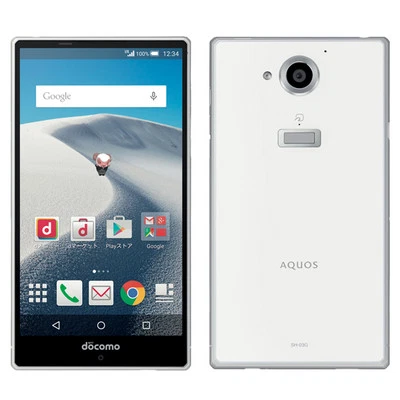 SHARP SH-03G AQUOS IGZO METAL ILLUMINATION PHONE ANDROID SMARTPHONE UNLOCKED JPN - Image 1 of 4