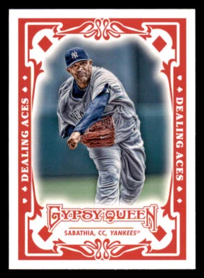 2013 Topps Gypsy Queen Dealing Aces #CC CC Sabathia - Image 1 of 2