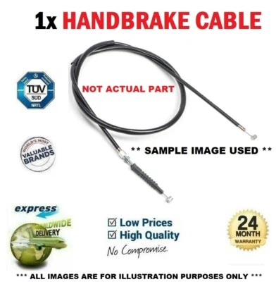 1x Front HANDBRAKE CABLE for NISSAN PRIMASTAR Box dCi 150 2006-on - Image 1 of 4