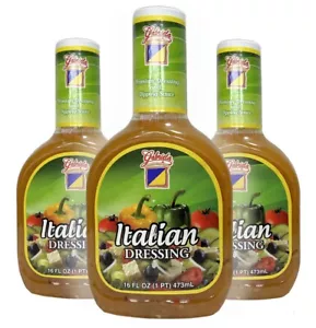 ITALIANO Aderezo para Ensaladas y Sumergir Salsa Cocina Condimentos Especias 16oz (Paquete de 3) - Imagen 1 de 2