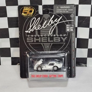 1/64 1965 SHELBY COBRA DAYTONA COUPE 50 YEARS Anniversary Collectibles White 65 - Picture 1 of 12