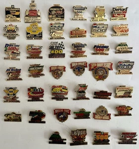 1998 50th Anniversary NASCAR Winston Cup Pin Collection 40 Emaille Pins ohne Etui - Bild 1 von 21