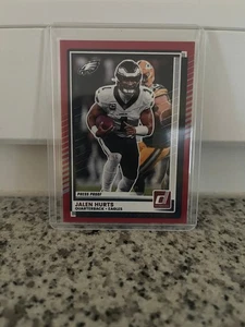 Panini Donruss 2025 NFL Jalen Hurts Press Proof Red #No.16 - Bild 1 von 2