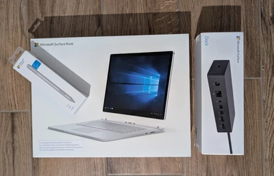 Microsoft Surface Book 2: i7 8650U, 16GB, 512GB SSD, GTX 1060, Win11 Pro+Zubehör - Bild 1 von 4