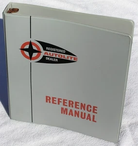 Raccoglitore vuoto manuale di riferimento rivenditore registrato Autolite vintage anni 60-70 - Foto 1 di 8