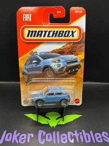 Matchbox 2025 Blue 2016 Fiat 500X # 35/125 - Picture 1 of 1