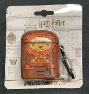 Loot Crate Harry Potter Grifondoro Leone Copertura Auricolari Wireless Clip Rosso Arancione - Foto 1 di 6