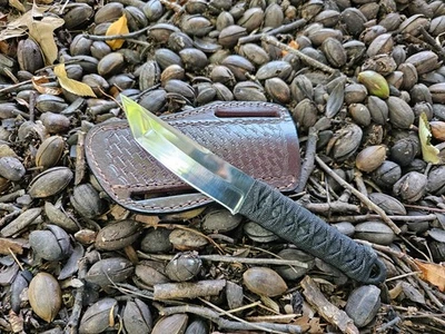 JAPÓN SAMURAI TANTO Cuchillo táctico de hoja fija caza supervivencia cuchillos rectos Foto 1 de 4