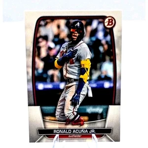 2023 Bowman - Ronald Acuña Jr. Atlanta Braves MLB #92 - Picture 1 of 4