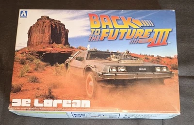 DeLorean DMC-12 "Back To The Future Part III" von Aoshima 1:24  OVP - Bild 1 von 4