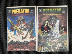 Predator The Bloody Sands of Time #1-2 Complete Set 1992 Dark Horse Comic NM - Picture 1 of 3