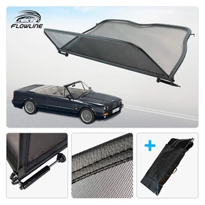 Windabweiser für BMW 3er E30 (1985-1993) - zusammenklappbar - schwarz - Bild 1 von 5