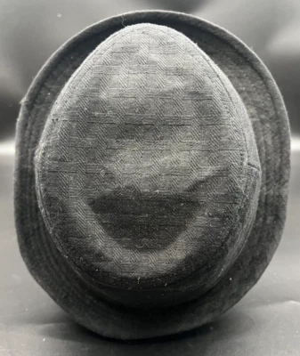 Black Crown Co. L/XL Cotton Fedora Hat - Image 1 of 4