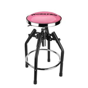 Adjustable Garage Bar Stool Shop Stool Heavy Duty Hydraulic w/330-Pound Capacity - Picture 1 of 11