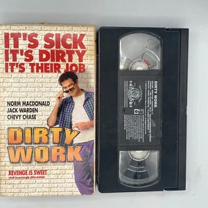 Dirty Work (1998), VHS Movie, MGM Home Ent. (1998), N. McDonald, A. Lange CULT - Picture 1 of 2