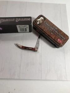 NEW CASE XX C PLATTS WALNUT BONE TINY TOOTHPICK KNIFE  06352 PRISTINE RARE - Picture 1 of 12