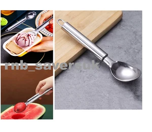 ICE CREAM SCOOP SOFT GRIP KITCHEN GADGET PARTY BBQ SORBET SPOON SERVER EASY SCOO - Picture 1 of 4