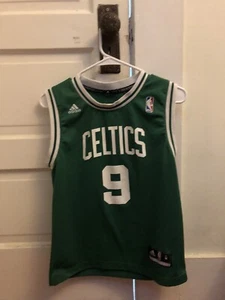 NBA Boston Celtics Jersey adidas Rondo Basketball Kids Medium Green Round Neck - Picture 1 of 3