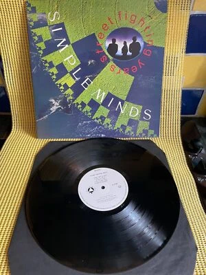 Simple Minds - Street Fighting Years Vinyl  RECORD LP MINDS1 EX - Image 1 of 4