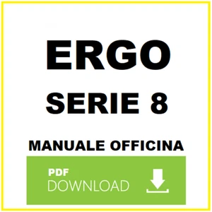 Trattore PASQUALI ERGO serie 8 Manuale officina riparazione assistenza CD ITA - Imagen 1 de 1
