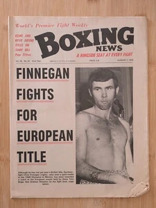 Boxing News - Magazine / Issue: 7th August 1970 - Picture 1 of 2