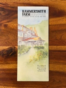 Hammersmith Farm Travel Brochure A Summer White House Newport Mansions Kennedys - Picture 1 of 4