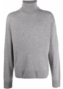 OFF-WHITE BASIC KNIT ROLLKRAGEN SWEATER HERREN PULLOVER OMHF027F21KNI0010606 - Picture 1 of 5