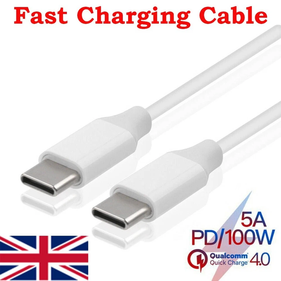 FOR Original MacBook Charger Cable Type C USB-C Cable 100W for Pro/Air 2019-2021 - Image 1 of 4