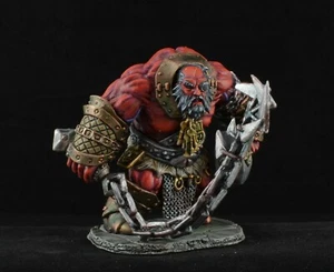 Bemaltes Feuerriesengefängnis von Sensensenmannknochen Miniaturen männliches D&D Monster - Bild 1 von 5