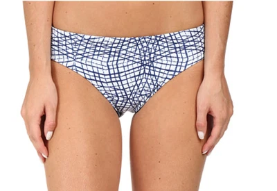 Nautica Navy Blue Bikini Bottoms Size XS Broadway Mix Reversible Retro NWT - Изображение 1 из 4