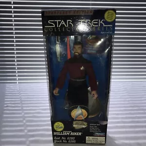 1995 Playmates Starfleet Edition Star Trek William Riker! Sealed! Unused! - Picture 1 of 4