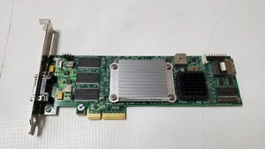 LSI 8 Port 3Gb/s PCIe MegaRAID SAS 8344ELP Full Height Bracket - Picture 1 of 4