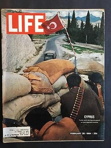 Life Magazine February 28 1964 Cyprus - Picture 1 of 2