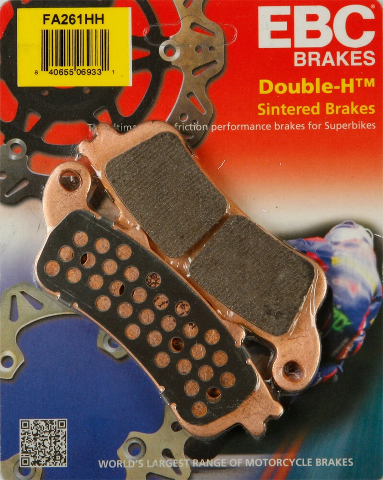 EBC 1997-2003 CBR1100XX Super Blackbird Honda BRAKE PADS FA261HH - Image 1 of 1