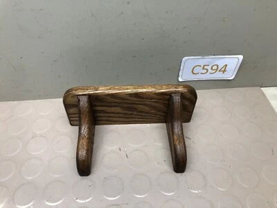 Vintage Country Style Oak Wall Shelf - Image 1 of 4